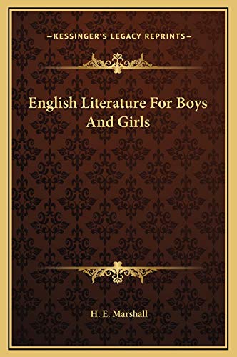 English Literature For Boys And Girls