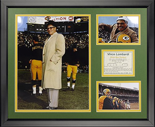 Legends Never Die Vince Lombardi Color Framed Photo Collage, 16" x 20"