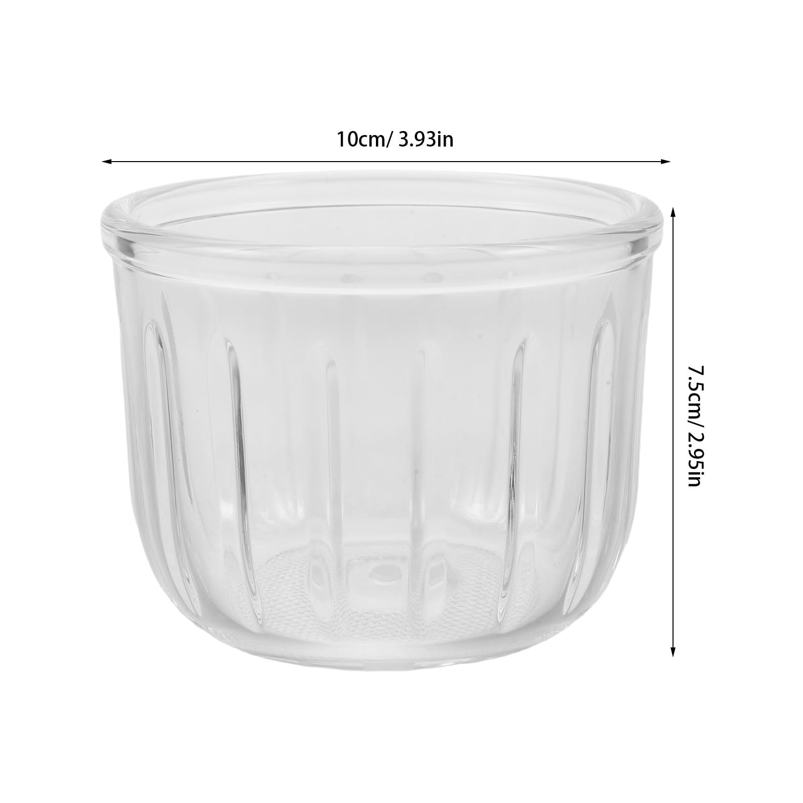 Ersatz Glasbehälter für Babynahrungszubereiter 0, 3 L Hitzebeständig | Glas, Lebensmittelecht, für Küchenmaschinen und Mixer, als Ersatzteil für Babynahrung