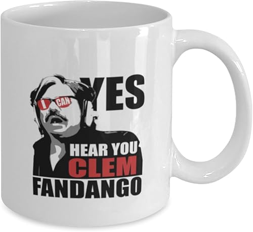 Miniatura 2 de Yes I Can Hear You Clem Fandango. Steven brindis gritando. Comedia británica Taza de café.