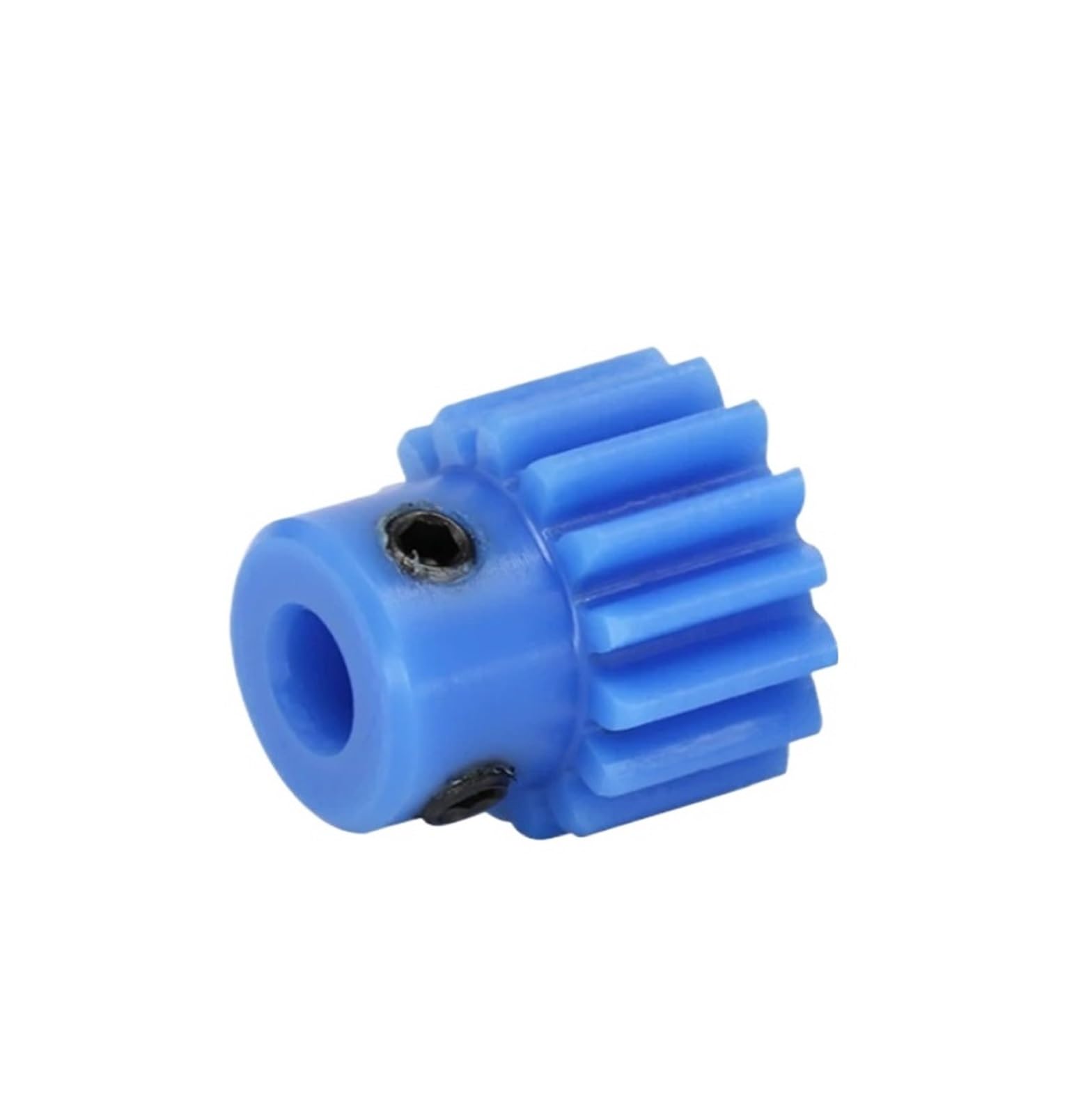 Bevel Gear Pinion Hardware Mechanical Plastic Gear 1M-15T/16T Nylon Material Motor Gear Teeth Height 10mm Total Height 18mm Bore Size 4/5mm Transmission Accessories(5mm-16 Teeth)