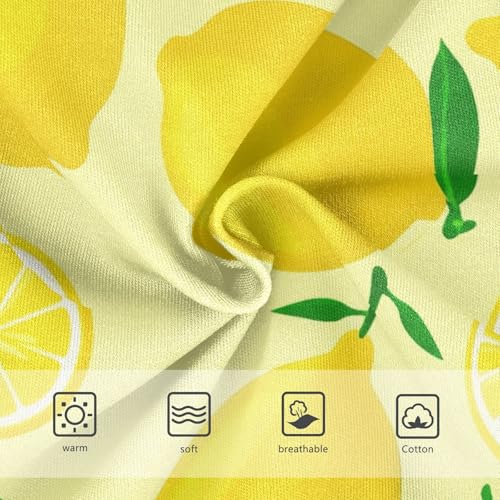 Florals Girls Underwear Toddler 2t Cotton Cute Panties Girl Bright Yellow Lemons Briefs Girls Undies3