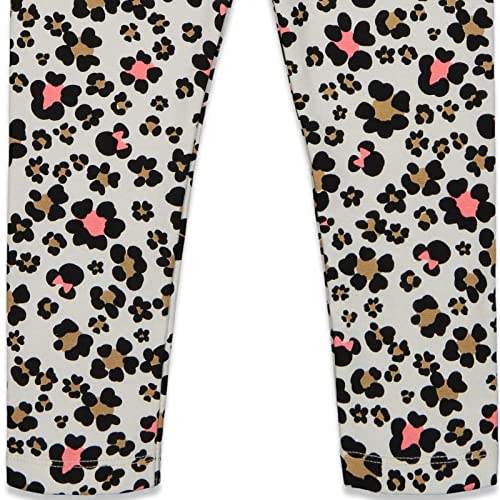 Disney Minnie Mouse Toddler Girls T-Shirt And Leggings Outfit Set Dark Pink 3T #TOP4