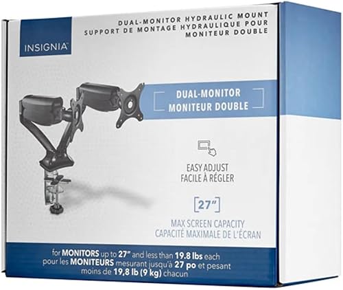 Miniatura 4 de Insignia Brazo para monitor hidráulico de movimiento completo (monitor dual)