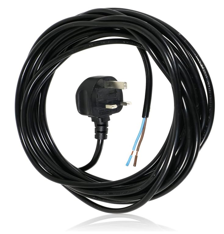 Cable de red de 8,4 m para aspirar toda la casa y usar el taladro eléctrico