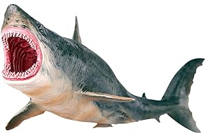 Gigantic Megalodon Shark Figurine: Unleash the Prehistoric Ocean's Apex Predator