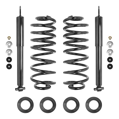 Rear Heavy Duty Suspension Air Bag to Coil Spring Conversion & Gas Shocks Kit