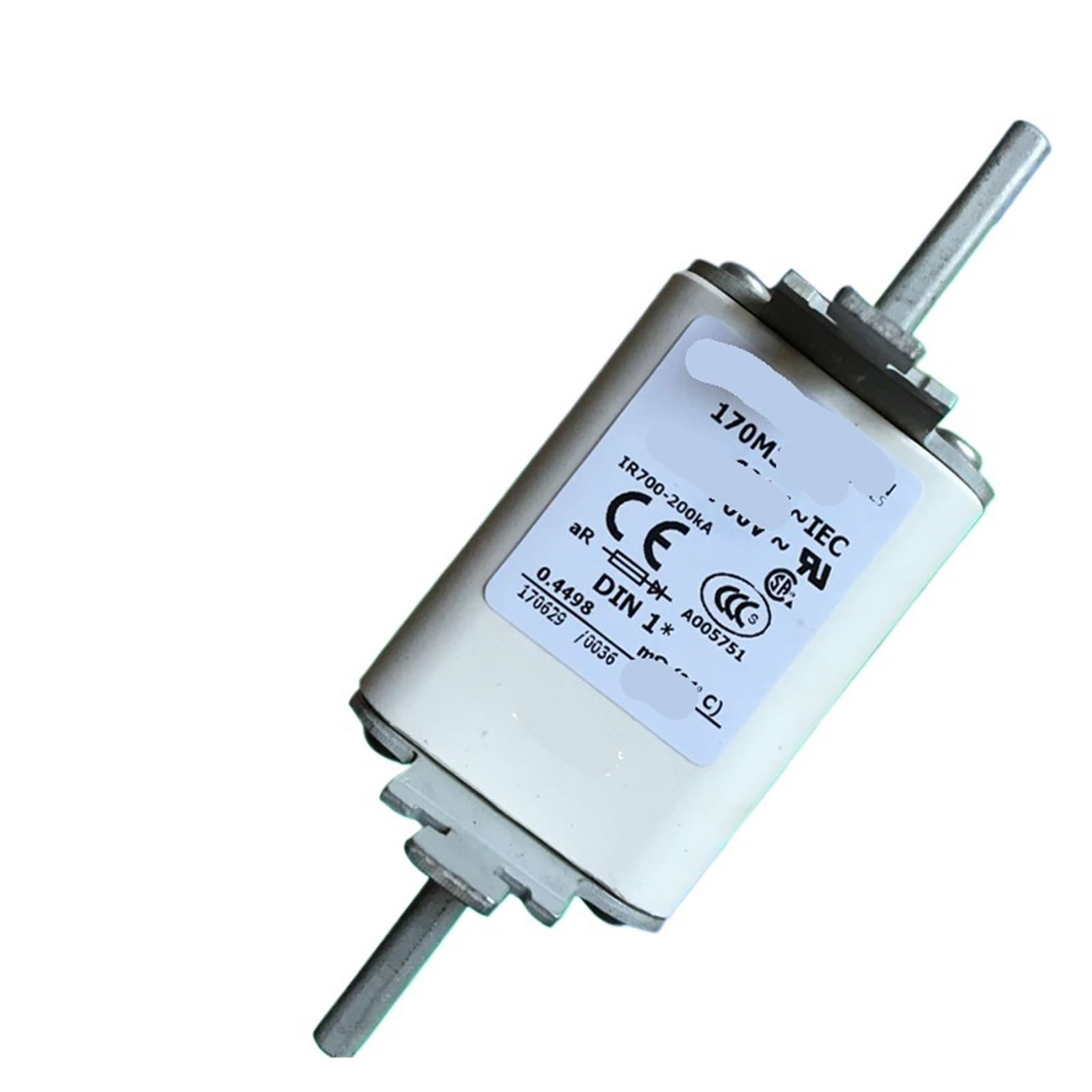 Fusible 170M3818 350A 690Vac de type ultra-rapide pour protection industrielle
