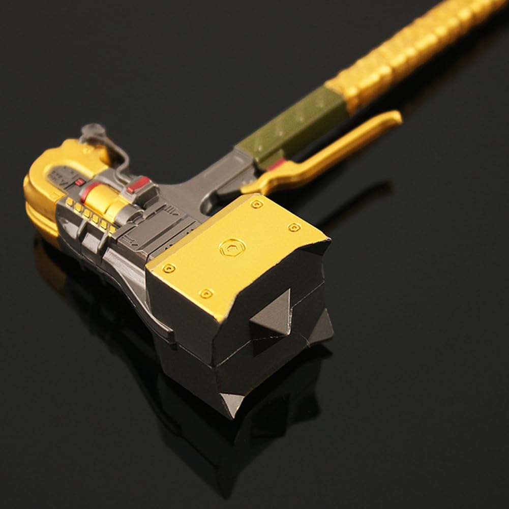 Figurki kolekcjonerskie, Brelok do kluczy z młotem śmierci Caustic Death Hammer, metalowa