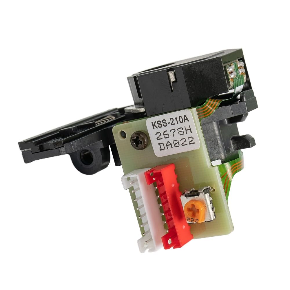 KSS-210A Optical Pickup Lens Replacement for Sony DVD/CD Players – Black, Plastic, 4.5 x 3.5 cm