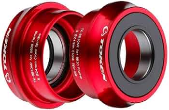 Amazon.co.jp: トーケン TK-BB30AR BB30 30mm→24mm軸 ブラック