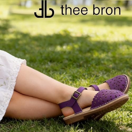 Image of THEE BRON Toddler Girls Espadrilles Sandals Hollow Out Rustic Dress Shoes