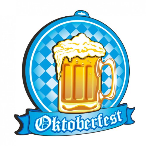 Preisvergleich Produktbild Folat 3D Schild Oktoberfest mit Bierkrug