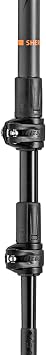 LEKI Sherpa Lite Aluminum Adjustable Lightweight Ski Poles for Backcountry Skiing & Snowboarding