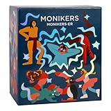 CMYK Monikers: Monikers-er - A Dumb Party Game That Respects Your Intelligence, 17 Years+, Weiß