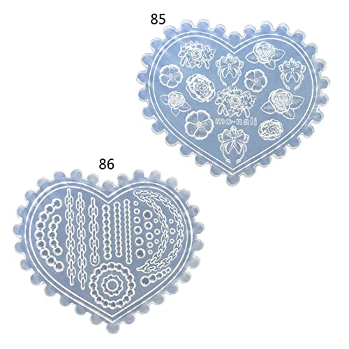 Molde de silicona para arte de uñas 3D en forma de flor miniatura 6