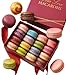 Leilalove Macarons - Mademoiselle de Paris Collections of 15 gourmet macarons Gift box varies in color - cookies are individually packaged for the perfect freshness