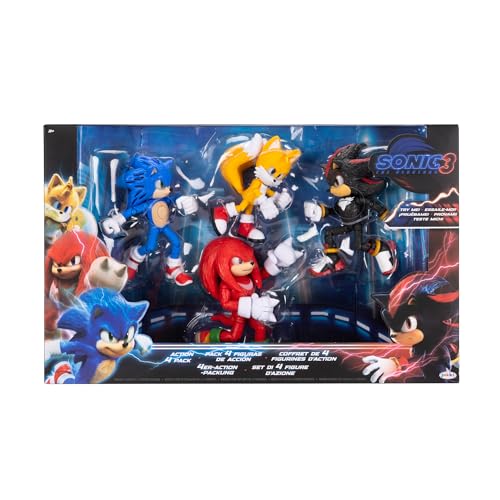 SONIC THE HEDGEHOG 3 Movie - 5 اینچی فیگورهای چند بسته