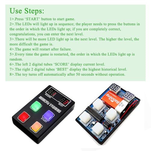 Kit de soldadura de semáforo DIY MCS-51 para aprendizaje de electrónica 2