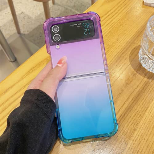 Coque Samsung Z Flip 4 avec cordon crossbody bandoulière silicone antichoc violet