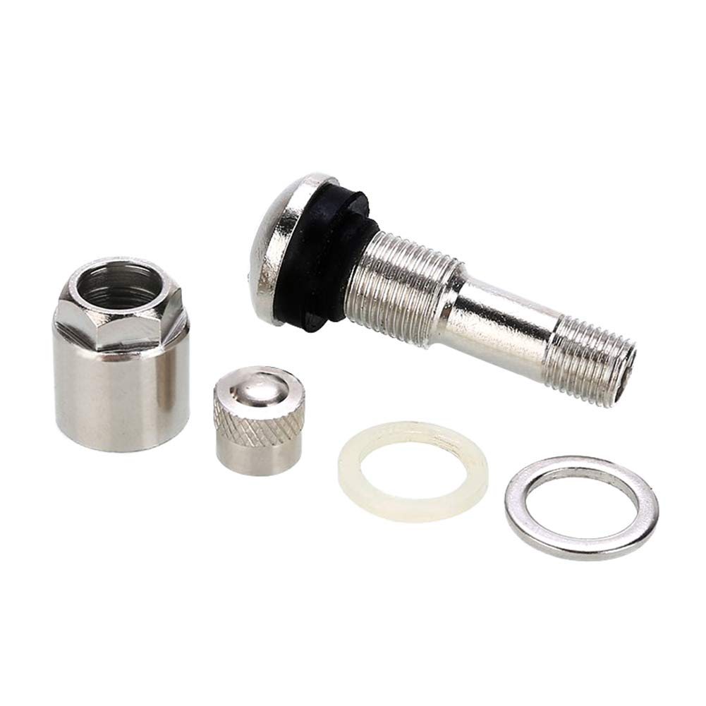 Lot De 4 Bouchons De Valve Pneu Forme Patte De Chien - Alliage Aluminium, Anti-décoloration, Pour Voiture/camion - 5