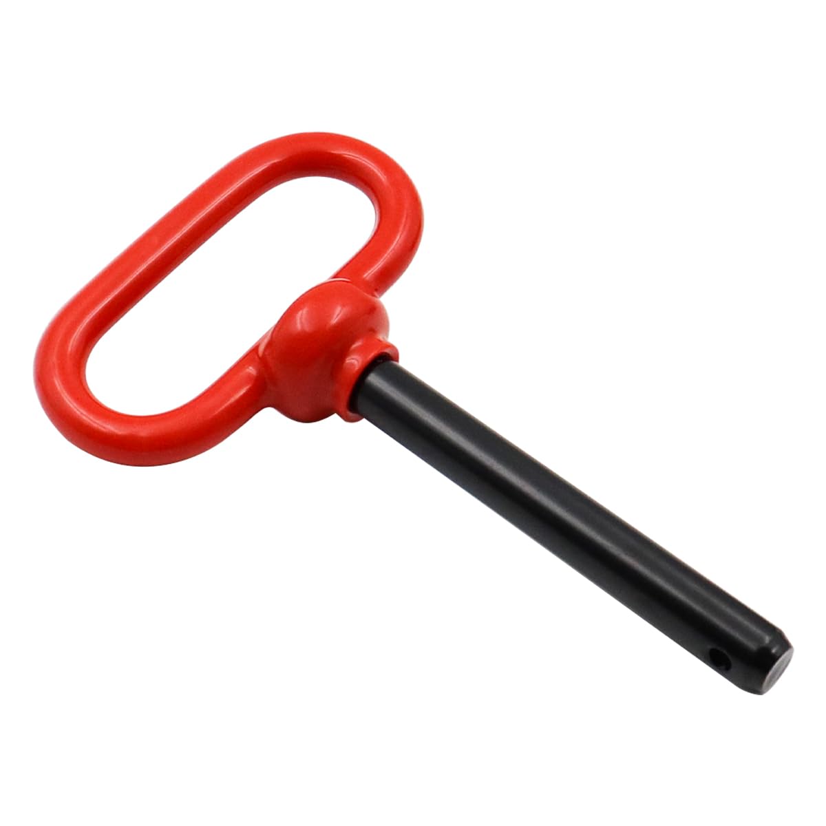 2 pasadores de Enganche para Remolque con Clip de 1/2 x 4 Pulgadas para cortacésped de Granja, Remolque, Barco de Carga, RV, Coche (1/2 x 3-5/8 Pulgadas)