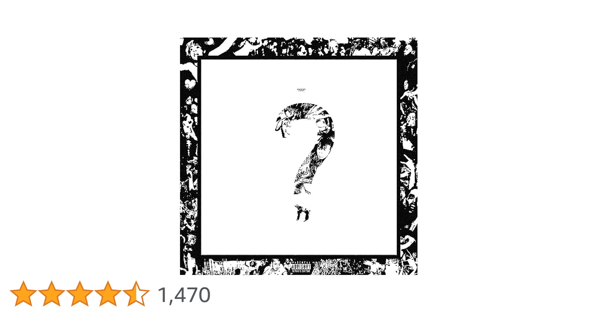 XXXTENTACION - ? （LP）アナログレコード盤 Amazon | 17［LP］ (REPRESS)［帯・日本語解説付国内仕様盤