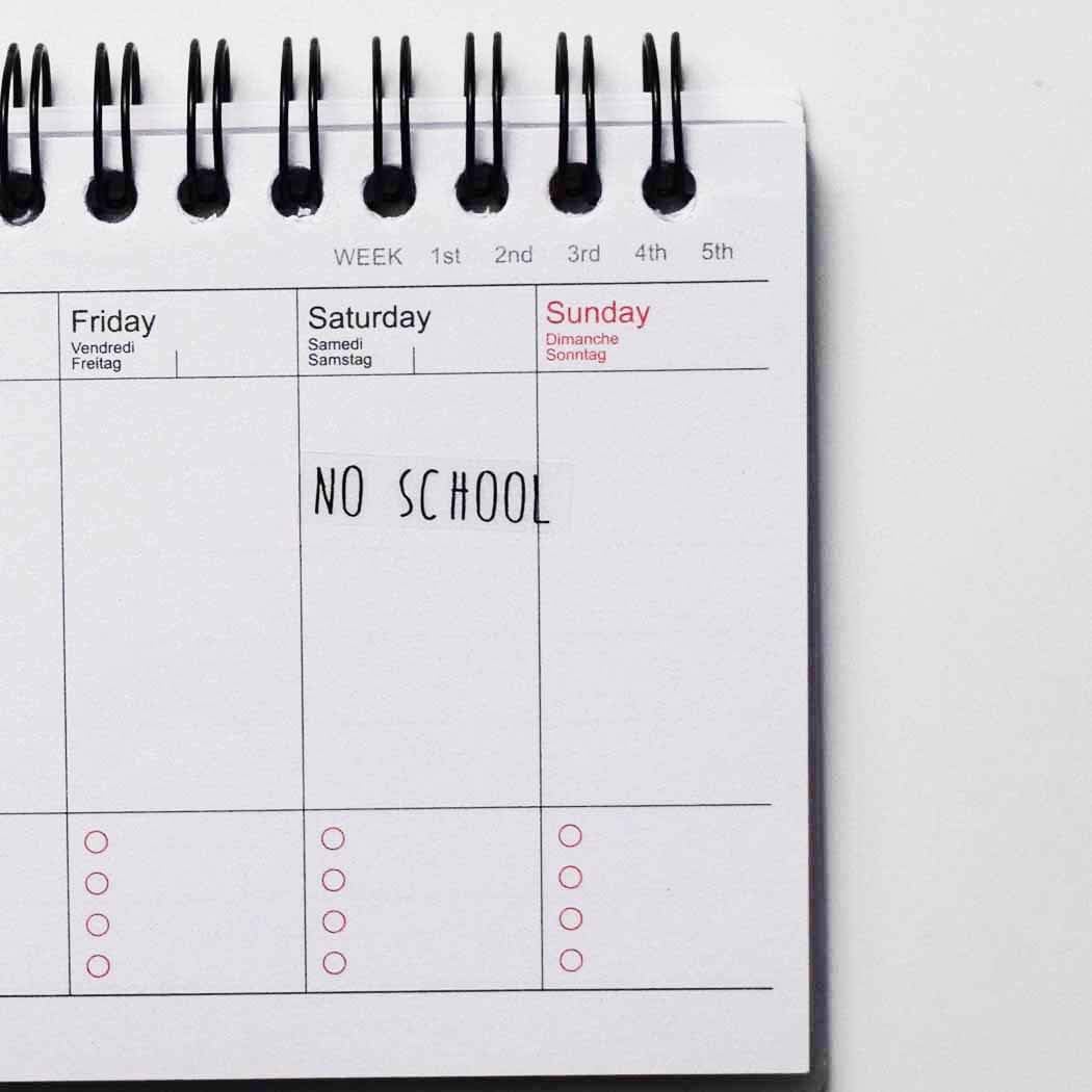 No School Planner Stickers, 120 Clear Teacher Student Header Labels Scrapbooking Crafting Stickers image 5