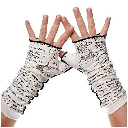 Alice in Wonderland Writing Gloves