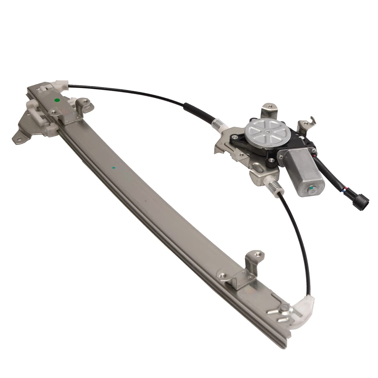 TUCAREST 741-349 Front Right Power Window Lift Regulator With Motor Assembly (Passenger Side;w/2 Pin Connector) Fit For 2005-2015 Nissan Frontier Xterra,05-10 Pathfinder [# WL44154 80720EA000]