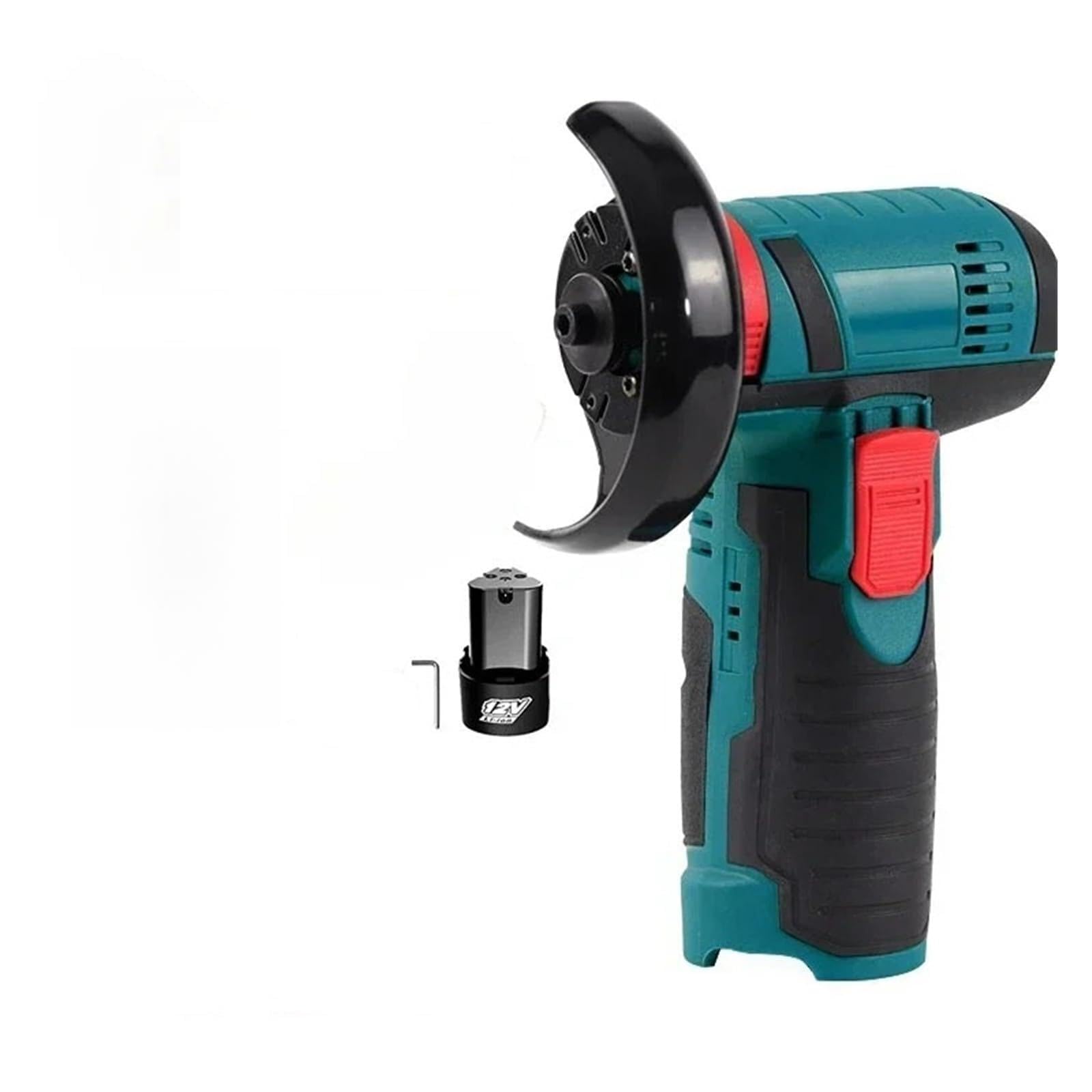 LNHHG 12V Mini Cordless Angle Grinder Recharable Cutting & Polishing Tool(1 Battery)