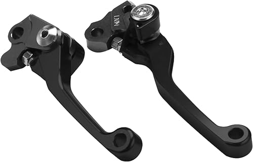 Miniatura 6 de Palancas de clutch de freno JFG RACING CNC para KTM Yamaha Honda Kawasaki Suzuki Husky, Rojo