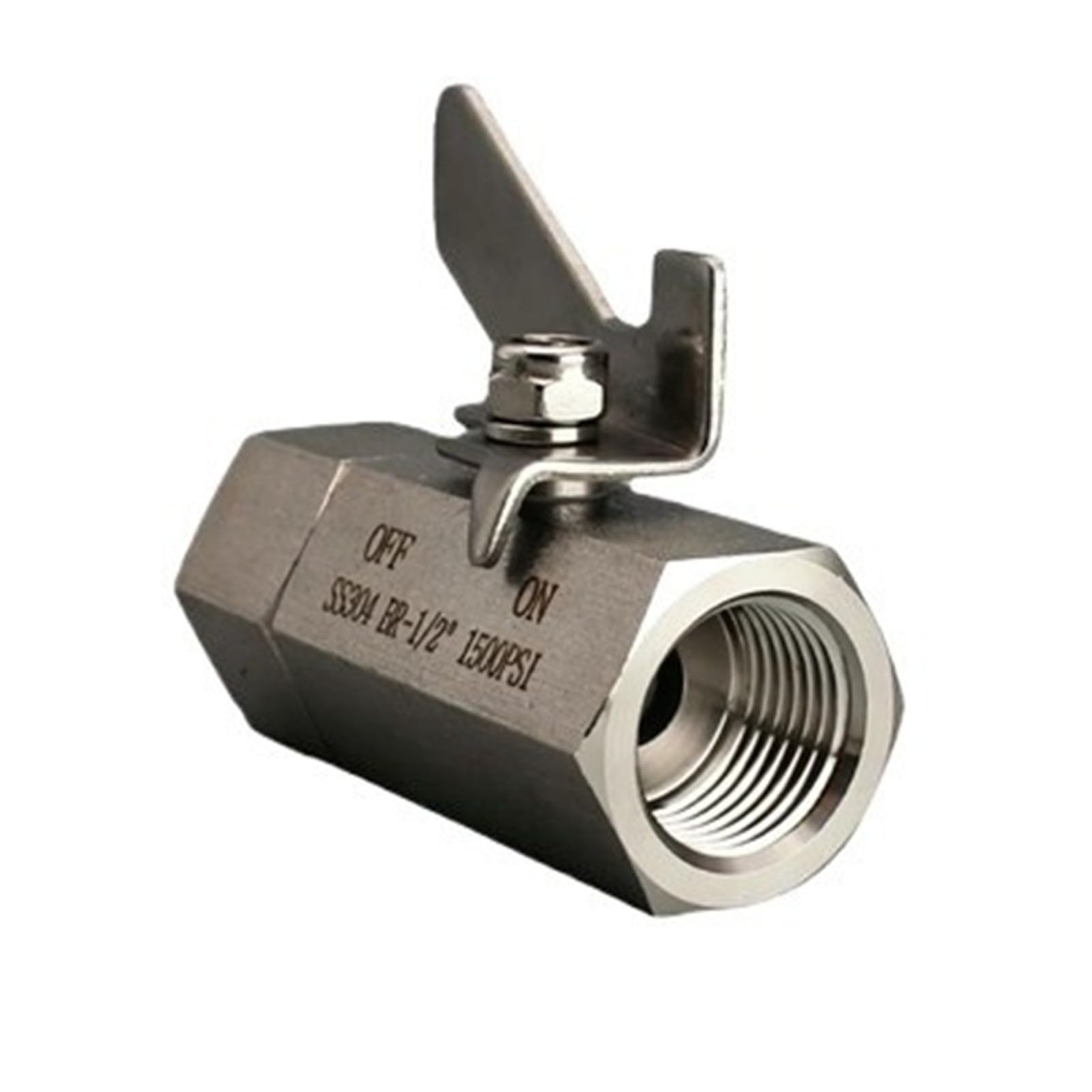 Vanne À Bille Acier Inox Commutateur