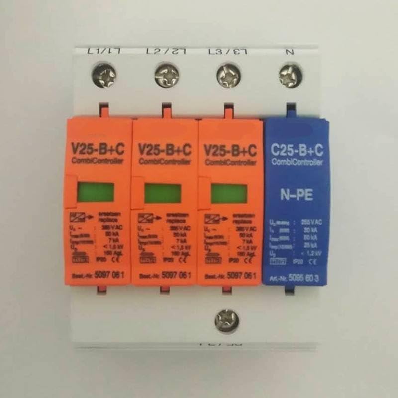 V25-B+C/3+NPE 7-50KA Surge Arrester ~385V AC Combi Controller Surge Protector