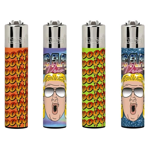 Clipper Lighters RIC Flair Mix 4 unidades miniatura 1