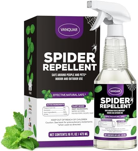 Peppermint Oil Insect & Spider Repellent Spray - All-Natural