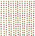 Midnight Glo Neon Paper Garland Circle Dots Hanging Decorations for Birthday Party Wedding Decorations Black Light Reactive UV Glow Party 78ft(6 Pack)