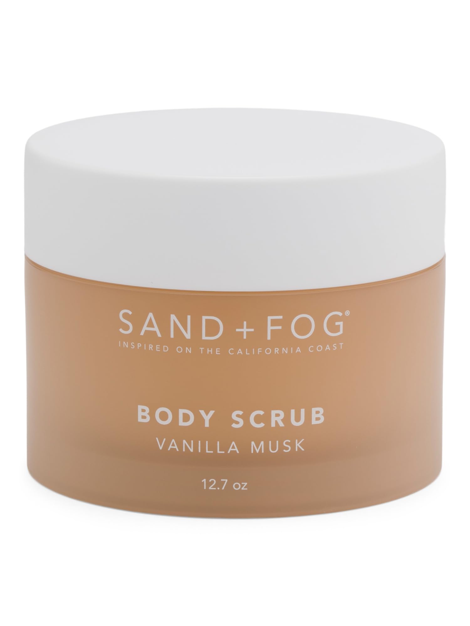 SAND AND FOG Vanilla Musk Body Scrub, 12.7 oz