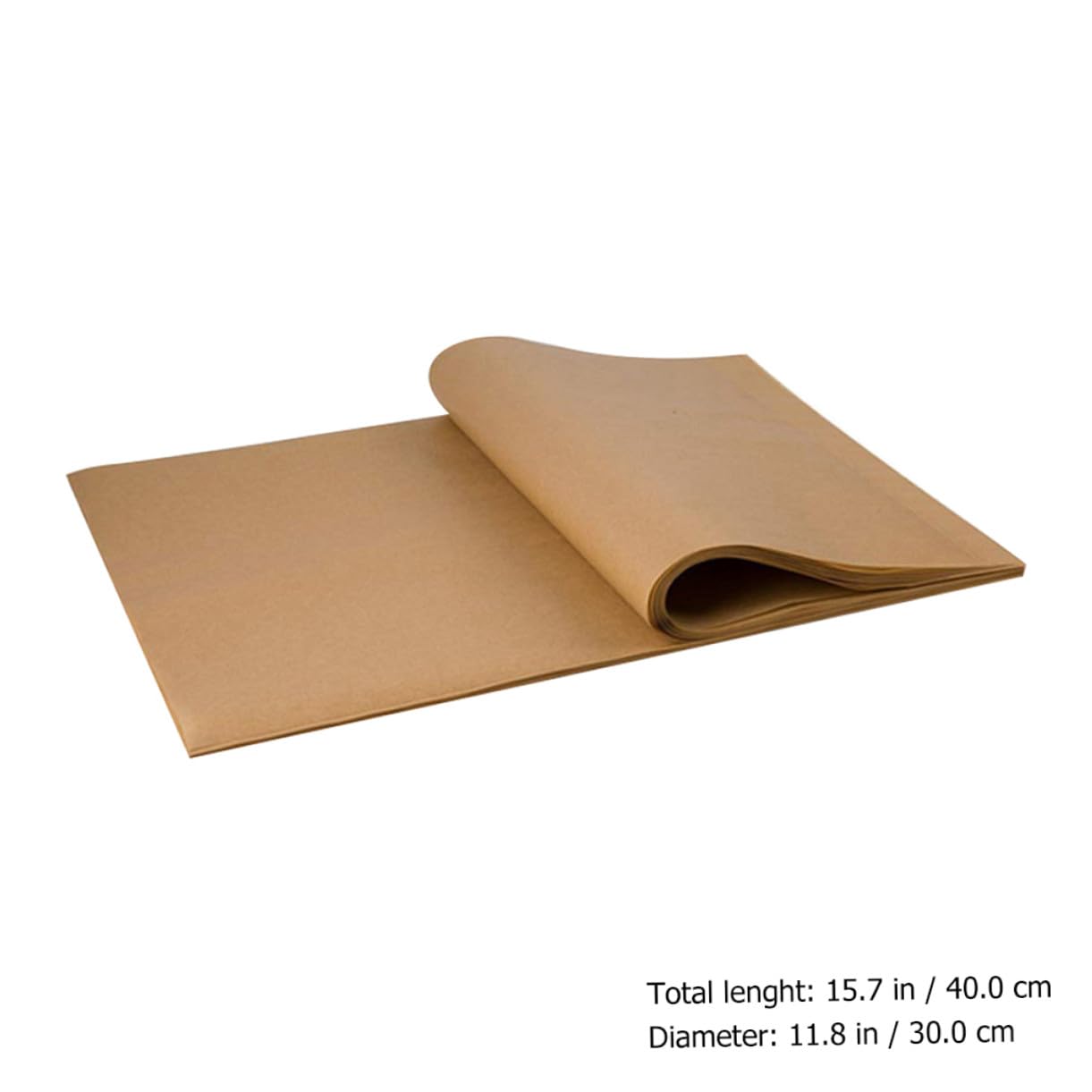 200 piezas Papel para Hornear Antiadherente Papel Vegetal para Horno y Barbacoa Resistente al Aceite Vapor para Repostería y Cocina Saludable