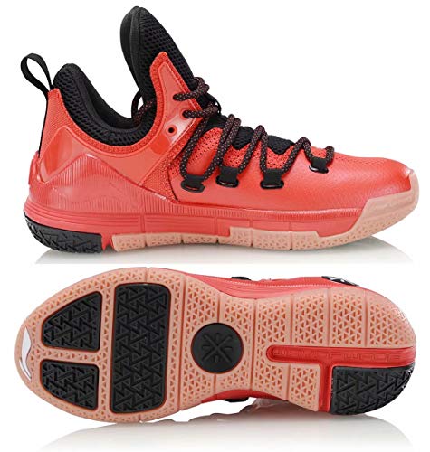 Tênis de basquete masculino LI-NING Wade The Sixth Profissional Forro respirável antiderrapante ABAN