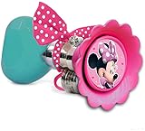 Disney Mädchen Fahrradhupe Minnie Mouse, Mehrfarbig, Umfang 6,5 cm. Länge 14 cm