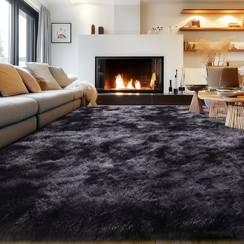 Rezutan Area Rugs 9x12 Living Room, Large Fluffy Rug for
