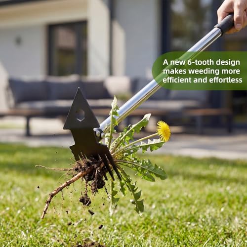 2-in-1 Dual-Head Garden Hoe Weeder