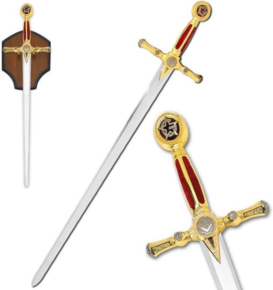 Whetstone Cutlery Freemason Sword with Plaque