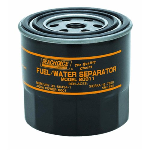 Fuel/Water Separator & Canister With Double Seal (Fuel/Water Separator Canister Standard Package: 50) By Seachoice Products