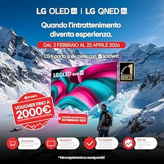 LG QNED evo AI QNED86 TV 100 pollici, Smart TV 4K, Processore α8 Gen2, Precision Dimming con MiniLED, webOS con AI, Dolby Vision & Atmos, Gaming con VRR e FreeSync 4K@144Hz, 100QNED86A6 2025