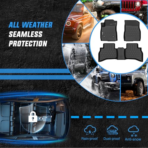 Image of Nilight TPE Floor Mats for Chevy Trailblazer (AWD Only)