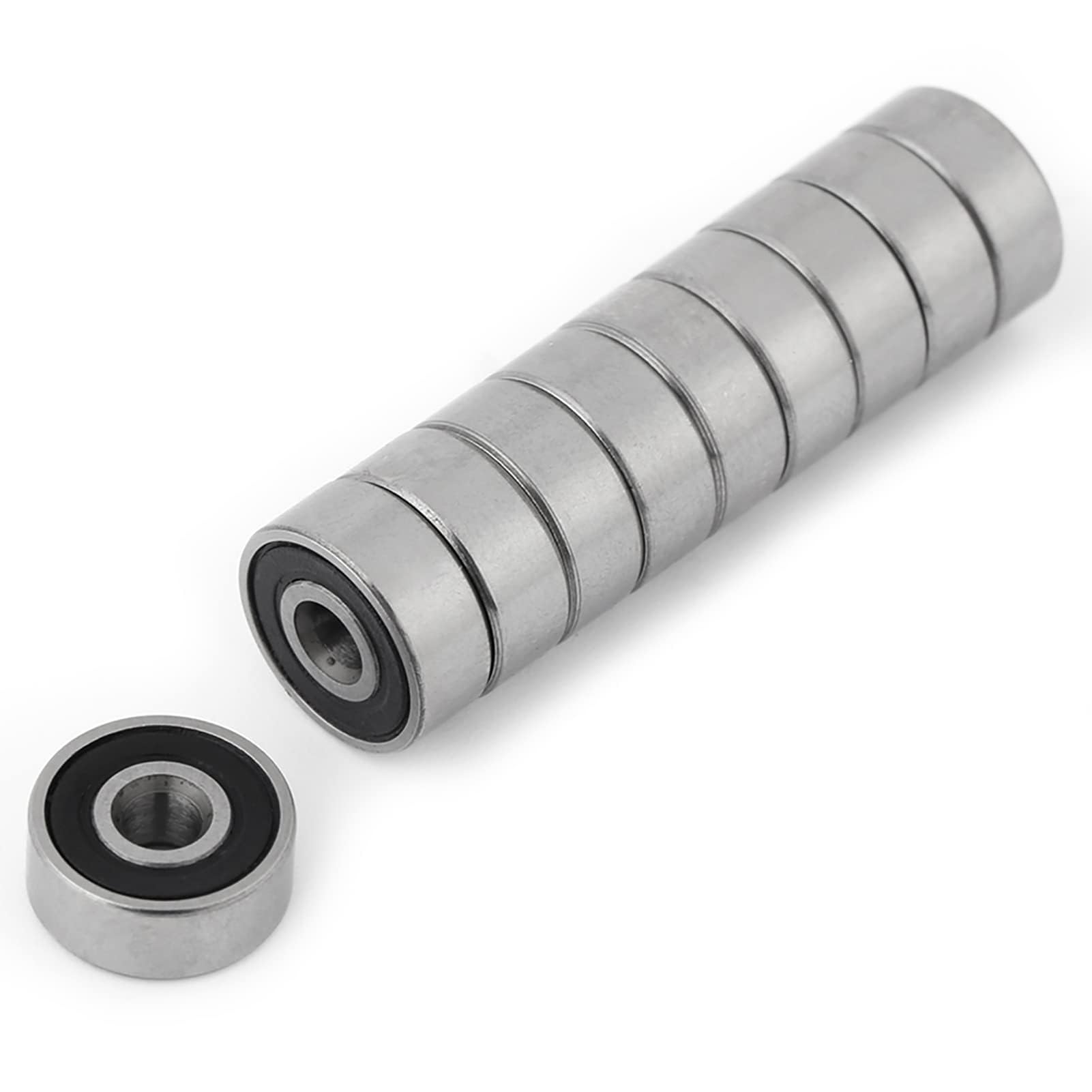 10 Sztuk 623 2rs Ball Kugellager 623zz Kugellager F623Zz łożyska Podwójne Gumowe łożyska Uszczelnione Mini łożyska Kulkowe 3x10x4mm