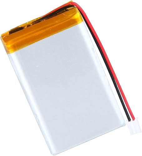 Miniatura 2 de 654065 Batería Lipo 3.7V 2000mAh 654065 Paquete de Batería Recargable de Polímero de Litio con Conector JST PH2.0mm para Dispositivo Electrónico