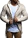 Produktbild Leif Nelson Herren Grobstrick Kapuzenjacke  Stylische Strickjacke mit Reißverschluss, Warm und Bequem für Herbst & Winter - Strick Hoodie für Männer Beige Small